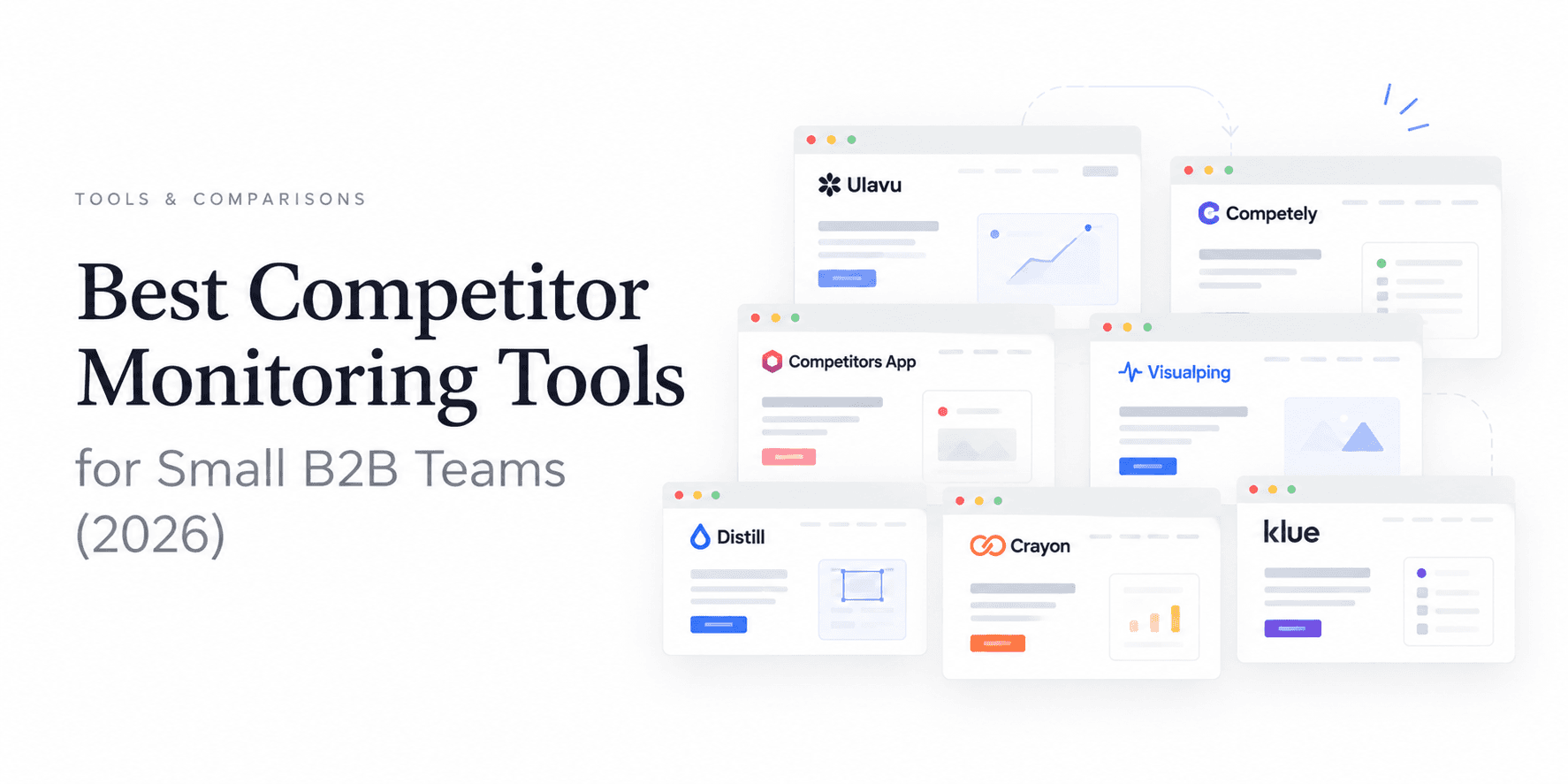6 Best Competitor Monitoring Tools for Small B2B Teams (2026)